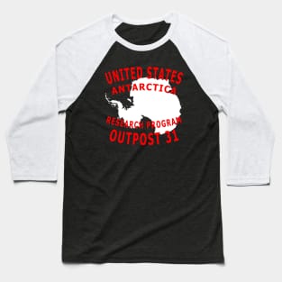 Outpost 31 Antarctica Research Program Baseball T-Shirt
